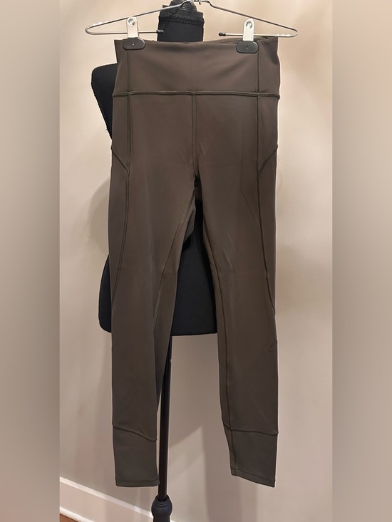 lululemon athletica Pants - lululemon Olive High-Rise Yoga Leggings